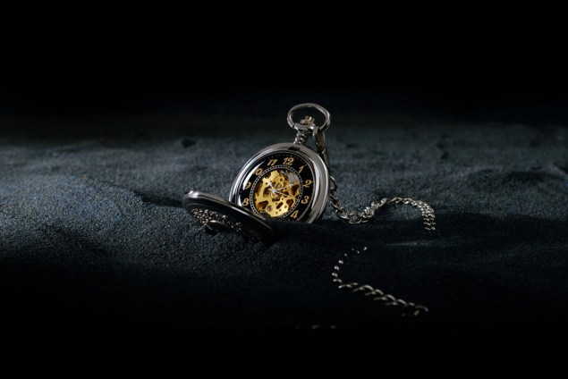 Pocket Watch in Sand