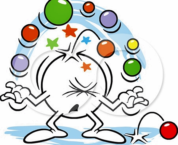 Too Many Balls To Juggle