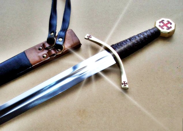 knights templar sword